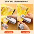 Bag Sealers | USB Charging Sealer Machine | Heat Seal with Cutter. 