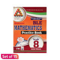 EMC Way BLE Illustrated Mathematics Practice Book For Grade 8 Set Of 15. 