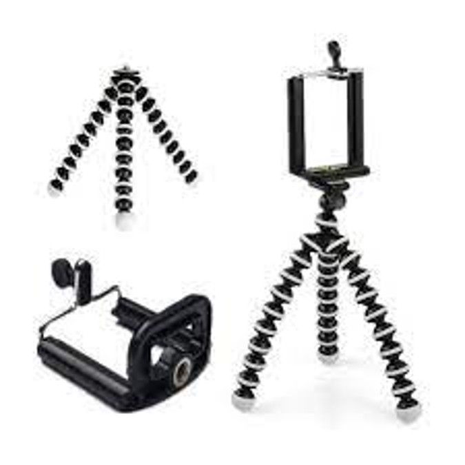 Basics%20Gorilla%20Tripod/Mini%20Tripod%20for%20Mobile%20Phone%20with%20Phone%20Mount%20with%20Flexible%20Gorilla%20Stand%20-%20Image%206