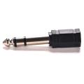 6.35 mm 1/4 inch Male Mono Plug to 3.5 mm Female Audio Jack Adapter Converter Connector. 