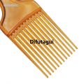 Difutagui Plastic gear comb with wide tooth brush for curly New Portable style hair, suitable for non-straight hair, 1 piece.. 