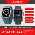 Renyuan Apex Fit Sport S06 Smartwatch 1.91'' Full Touch Screen BT Call Bargain price Outdoor Fitness Tracker Smart Watch With IP68 Waterproof. 