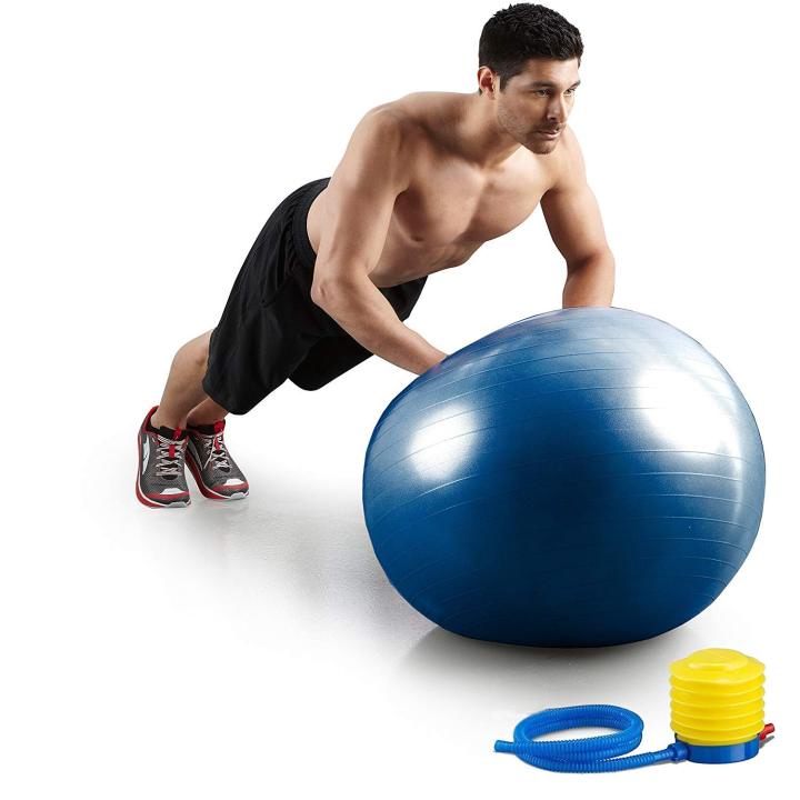 Gym Exercise Ball For Fitness Stability Gym Balance And Yoga Yoga Ball Chair Balance Ball And Pump Daraz .np