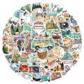 Artsy Home 25/50 Pieces Pack Outdoor Travel Stickers. 