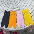 Durable Canvas Cartoon Cat Coin Purse Lightweight Zipper Closure Zippered Mini Wallet Snap Button Anti Loss Portable Wallet Bag Daily Use. 