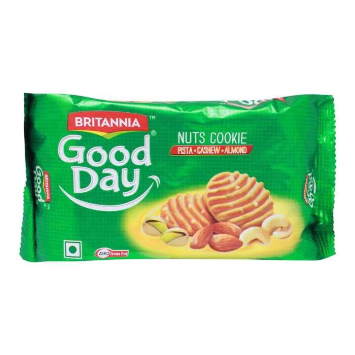 Britannia Good Day Nuts Cookies 200g