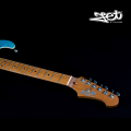 Jet Guitars JS 450 OBL HSS Roasted Maple Ocean Blue w/ Gigbag. 