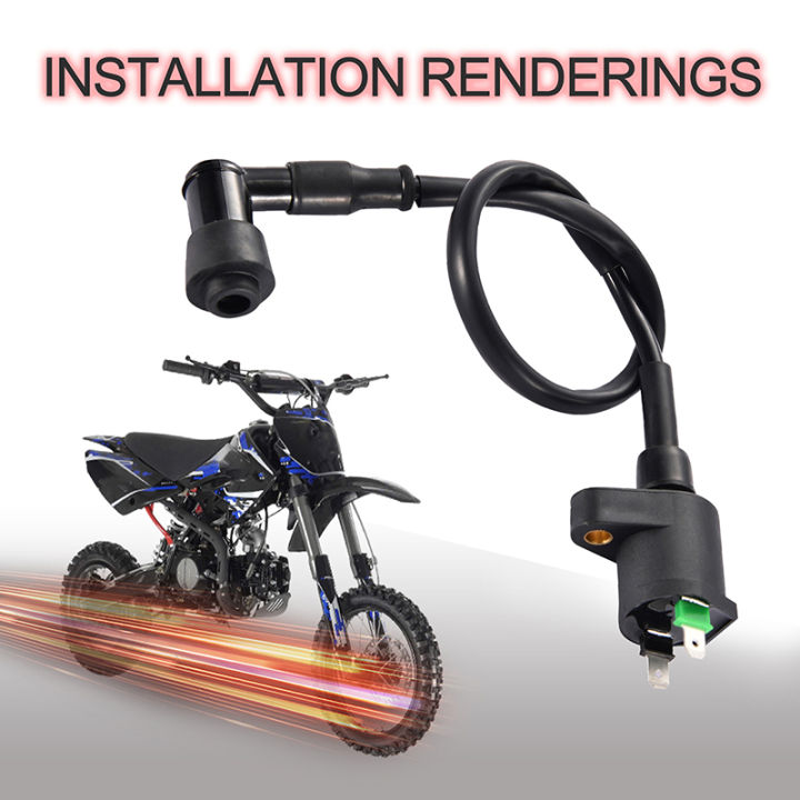 Motorcycle Ignition Coil 12V For TRX300 GY6 50CC 125CC 150CC Engine Motorcycle Dirt Bike Scooter Moped High Performance FUHENG