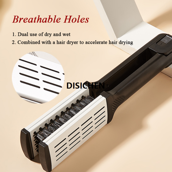 DISICHEN%201pcs%20Splint%20V-shaped%20Flat%20Comb%20Salon%20Boar%20Bristle%20Hair%20Brush%20Detangle%20Comb%20for%20Hair%20Styling%20Fluffy%20Anti-Static%20Home%20Barber%20Tools%20Affordable%20-%20Image%202