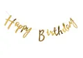 Happy Birthday Cursive Party Decoration Banner. 