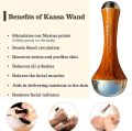 Kansa Wand Face, Body & Foot Massager Foot Massager With Wooden Handle For Detoxification And Deep Relaxation (KANSA WAND). 