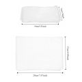 100PCS Portable PVA Water Soluble Bags Meltable Lightweight Carp Fishing Bags 7*14cm/17*20cm Fishing Bait Bags Fishing Tackle. 
