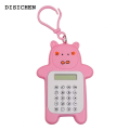 DISICHEN 【2025 Version】 School Supplies Calculator Battery Powered Counting Creative Cute Bear Shape 8-Digit Desktop Small Calculator. 