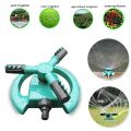 Automatic 360° Rotating 3 Arm Garden Water Sprayer Sprinkler Lawn Roof Irrigation System. 