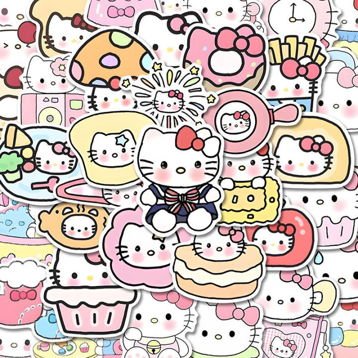 100PCS%20Sanrio%20Series%20Hello%20Kitty%20Stickers%20Cute%20Multi-purpose%20DIY%20Stickers%20Waterproof%20Decorative%20Refrigerator%20Computer%20StickerNIUMAO%20-%20Image%202