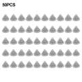 50pcs Rubber Silicone Nozzle Nipple Replacement Part Water Outlet Top Spray Parts Shower Accessories. 