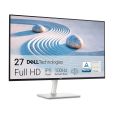 Dell 27 Monitor S2725H IPS Full HD (1920 x 1080) At 100Hz Speakers Integrated,  2 x HDMI Port White In Color. 