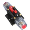 DC 12V Car Stereo Audio Circuit Breaker Inline Fuse Holder Protector 80AMP 80A. 