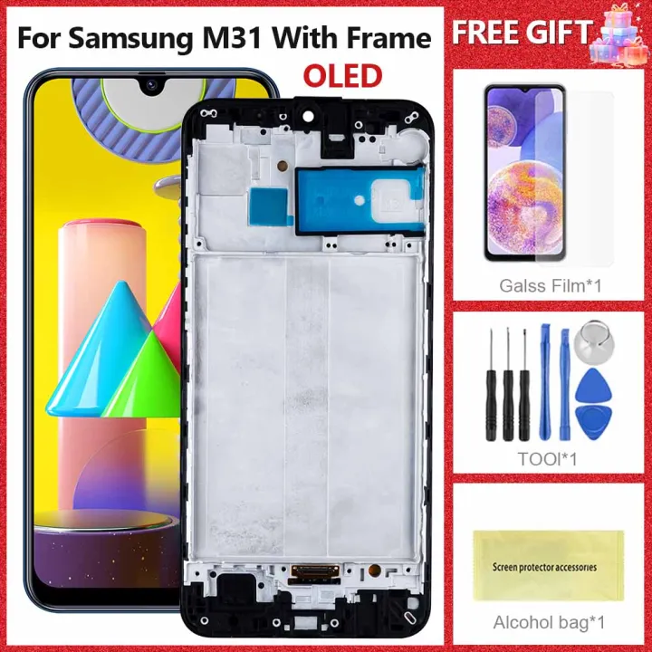 favorable>women%20High%20Quality%206.4''%20AMOLED%20Display%20For%20Samsung%20M31%20LCD%20Display%20SM-M315F,%20SM-M315F/DS,%20SM-M315F/DSN%20Models%20Touch%20Screen%20Assembly%20-%20Image%208