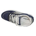 Goldstar Blue/White Lace Up Sneakers For Men. 