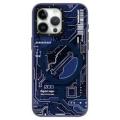 Youngkit Futuristic Magsafe Case For iPhone 15 Pro Max  Circuit Design Protective Cover. 