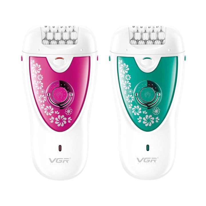 VGR V-722 2 in1 Rechargeable Electric  Epilator & Shaver Machine For Wet & Dry By Aarshi Store