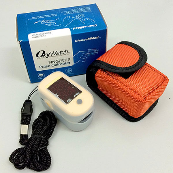 Choicemed Pulse Oximeter / Oxymeter Choicemmed - C29 with cover pouch - 1 Pcs Box 1 year warrenty
