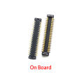 【7efc9af3】2pcs Lcd Display Screen FPC Connector For Samsung Galaxy A8 2015 A800 J7 2016 J710 J510 J7108 Plug On Board Flex 40pin. 
