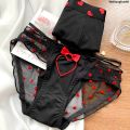 WeihonghunfeiSales promotion New Heart Printed Couple Underwear Women Men Low Waist Briefs Breathable Boxer Panties Boyfriend Girlfriend Lingerie. 