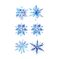 Renyuan Blue Snowflake Waterproof Temporary Tattoo Men Flash Tattoo Stickers New Black Snowflake Henna Sleeve Tattoos Tatoo Kids Art Sticker. 