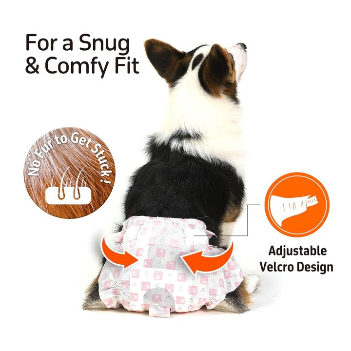 Disposable%20Dog%20Diaper%20%7C%20Female%20Dog%20Diaper%20Ultra%20Protection%20%7C%20Diaper%20for%20Dog%20in%20Heat,%20Travel,%20Excitable%20Urination%20or%20Incontinence%20-%20XL%20Size%20-%20Image%202