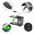 Original Mini USB LCD Lamp Desktop Fish Tank Aquarium with LED Clock. 