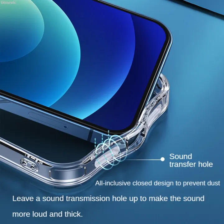 Uonevic%20Case%20Transparent%20Magnetic%20Protection%20gsafe%20Accessory%20for%20MaXS%20XR%20ni%207%2081%20Bargain%20price%20Pro%203%2012%201%20for%20iPhone%2015%2014%201Max%20Mi%20Plus%20Transparent%20Wireless%20Charging%20-%20Image%204