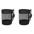 2X Golf Ball Storage Bag Mesh Bag with Drawstring Net Fabric Bag Golf Ball Drawstring Bag. 