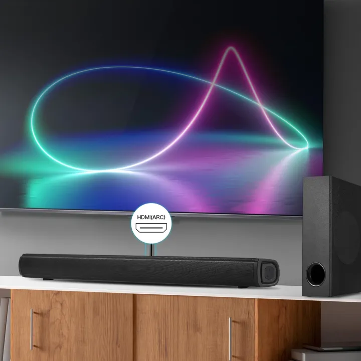 TCL%20S332W%202.1%20CH%20200W%20Soundbar%20with%20Wired%20Subwoofer,%20Supporting%20Bluetooth,%20HDMI(ARC),%20Coaxial%20Input,%20AUX,%20USB%20&%20Remote%20Control%20(Black)%20-%20Image%204