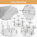 1 Piece 7Tier Perfume Organizer and Cupcake Stand Storage Display Stand for Collectibles and Crafts. 