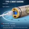 Portable Men's Electric Beard Trimmer Usb Rechargeable Waterproof Shaving Machine Face Care Durable Barber Mini Beard Shaver. 