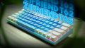 ZIFRIEND T62 New Mechanical Keyboard Rainbow RGB Effect 63 Keys Hot Swappable Gaming Keyboards. 