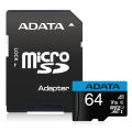 Adata Micro SD Memory Card Premium (Support Full HD, V10, A1, Micro SDXC UHS-I Class 10, Up6 to 100MB/s Speed). 