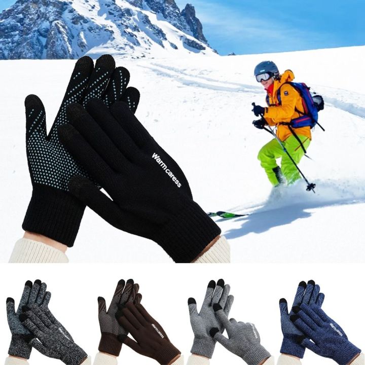 Fashion%20Thickened%20Five%20Finger%20Gloves%20Breathable%20Windproof%20Wool%20Knitted%20Touchable%20Anti%20Slip%20Screen%20Cold-proof%20Full%20Fingered%20Gloves%20Men%20Women%20-%20Image%206