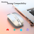 Wenefang Home Gaming Mouse Gaming Electric Ergonomic Quiet 1600D Dual Mode 2.4G Wireless Profesional Mouse PI Type-C Rechargeable Sound Mouse Suitable for Laptop Gaming. 