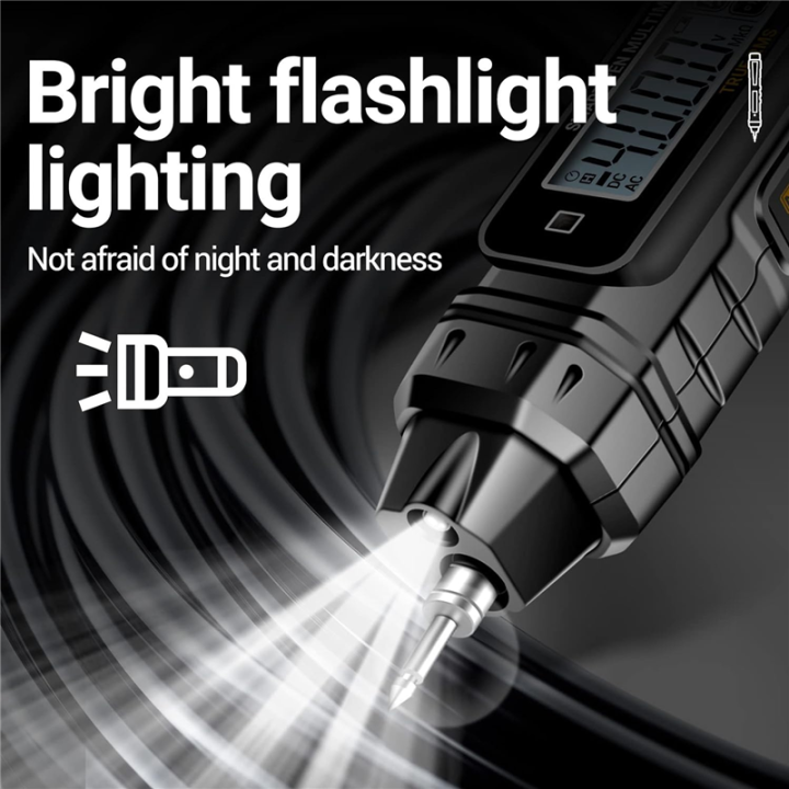 A3005%20Digital%20Multimeter%20Professional%20Current%20Meter%20Portable%20Non-Contact%20Voltmeter%20Sensor%20Black%20-%20Image%202