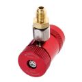 High Pressure Quick Refrigerant Connector Adapters R1234YF Air Conditioning Refrigeration Systems Fluoride Coupler. 