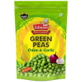 Jabsons Foods Green Peas Onion Garlic Namkeen – 400gm | Crunchy Indian Snack | Premium Quality |. 
