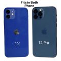 Apple iPhone 12 / iPhone 12 Pro (Same Size 14.7cm Tall) Liquid Silicone Soft Cover Case | Microfiber Inside. 