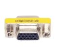 VGA Female to Female (15 Pin) Gender Changer Mini Adaptor Connector Converter. 