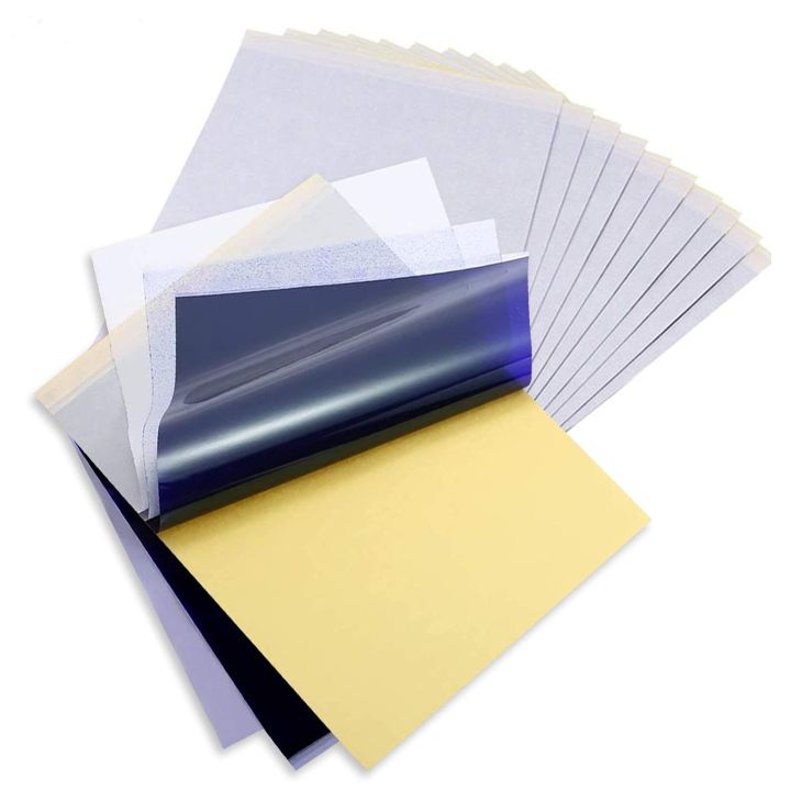 Tattoo Thermal Carbon Stencil Transfer Paper - 10 Sheets