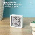 New style Deli Electronic Digital Temperature Humidity Meter Household Indoor Thermometer Wall-mounted Desktop for Home Room Greenhouse. 