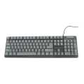 Mee Tion Black MT-K202 USB Standard Corded Keyboard. 