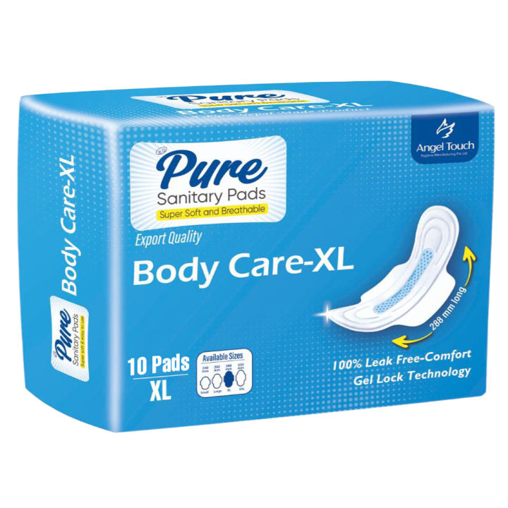 Pure%20Body%20Care%20XL%20Pads,%20320mm,%2010%20Pads%20(Pack%20Of%205)%20-%20Image%202